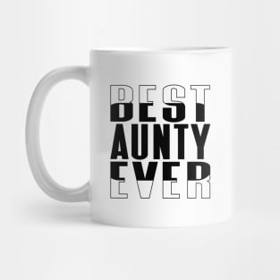 Best Aunty Ever Rounded Rectangle Mug